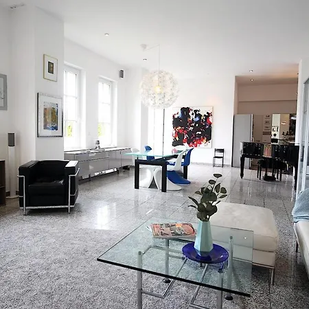 Mainhattan - Design Loft Direkt Am Main Apartman